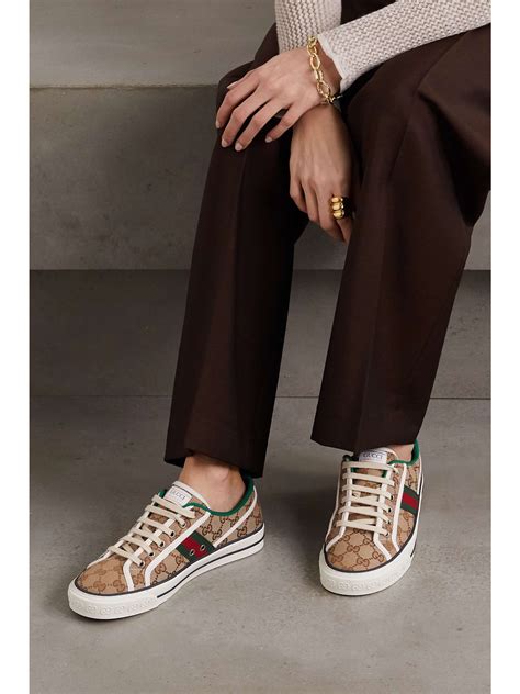 silver gucci tennis shoes|Gucci inspired tennis shoes.